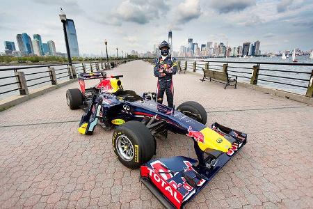 Red Bull Showrun 2012 New York Coulthard