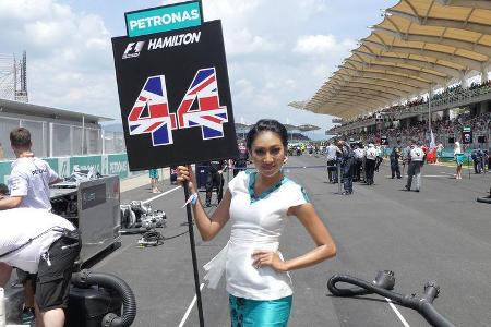 Grid Girls - GP Malaysia 2016 - Sepang