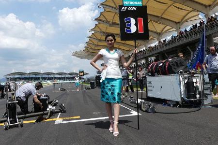 Grid Girls - GP Malaysia 2016 - Sepang