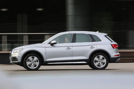 Audi Q5 2.0 TDI Quattro, Seitenansicht