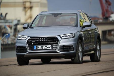 Audi Q5 2.0 TDI Quattro, Frontansicht