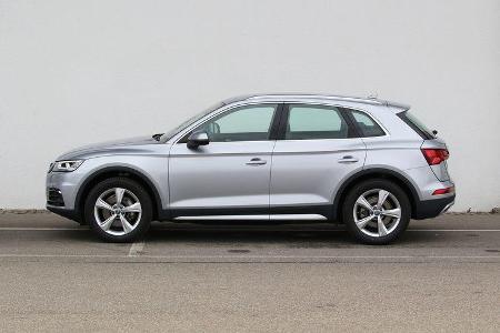 Audi Q5 2.0 TDI Quattro, Seitenansicht