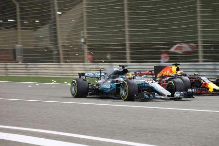 Lewis Hamilton - Mercedes - GP Bahrain 2017 - Rennen