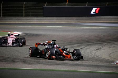 Romain Grosjean - HaasF1 - GP Bahrain 2017 - Rennen