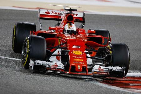 Sebastian Vettel - Ferrari - GP Bahrain 2017 - Rennen