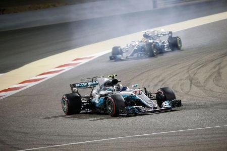 Valtteri Bottas - Mercedes - GP Bahrain 2017 - Rennen