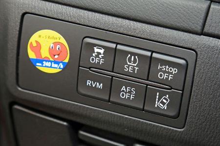 Mazda 6 2.2 l D Center-Line, Bedienelemente