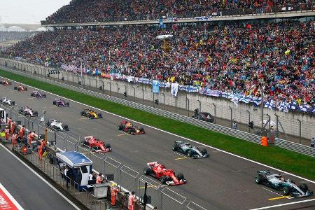 Start - GP China 2017 - Shanghai - Rennen