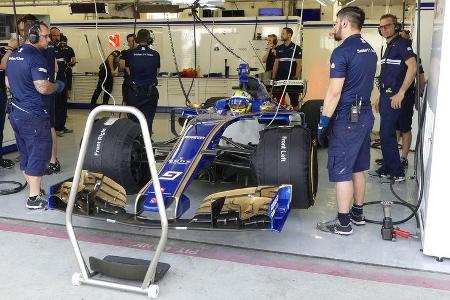 Marcus Ericsson - Sauber - Formel 1 - Testfahrten - Bahrain International Circuit - Dienstag - 18.4.2017