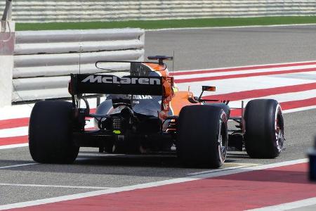 Oliver Turvey - McLaren-Honda - Formel 1 - Testfahrten - Bahrain International Circuit - Dienstag - 18.4.2017