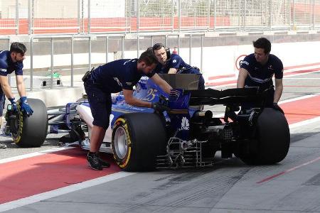 Marcus Ericsson - Sauber - Formel 1 - Testfahrten - Bahrain International Circuit - Dienstag - 18.4.2017