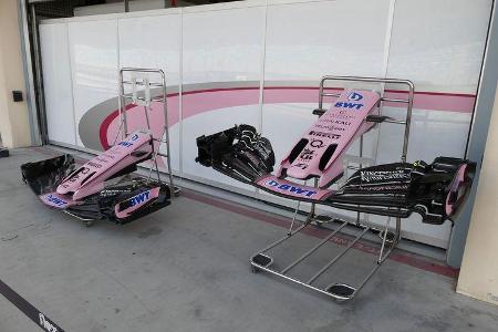 Force India - Formel 1 - Testfahrten - Bahrain International Circuit - Dienstag - 18.4.2017