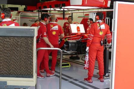Ferrari - Formel 1 - Testfahrten - Bahrain International Circuit - Dienstag - 18.4.2017