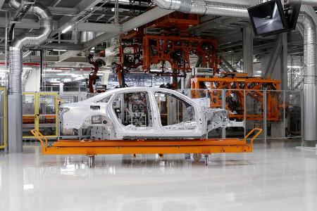 Audi A8 2017 Spaceframe Alu Leichtbau Karosserie