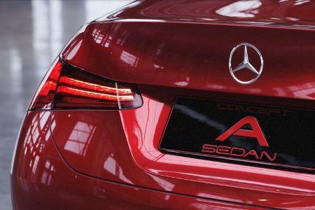 Mercedes A-Klasse Limousine Concept Shanghai 2017