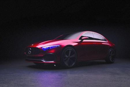 Mercedes A-Klasse Limousine Concept Shanghai 2017