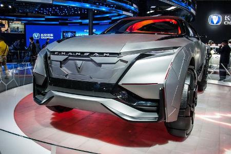 Abgefahrene Autos auf der Shanghai Auto Show 2032