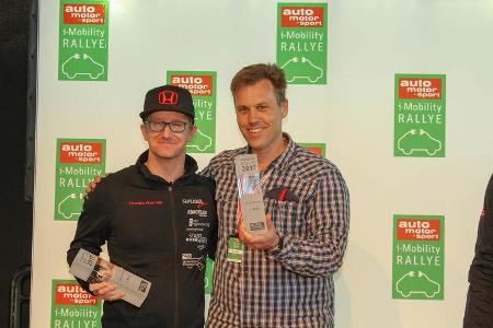 Gesamtwertung Platz 1: Steve Kirsch und Martin Stadie, Honda Clarity Fuel Cell