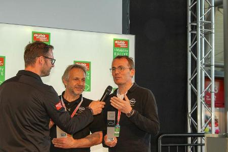 Gesamtwertung Platz 2: Axel Seegers und Manfred Herrmann, Opel Ampera-e