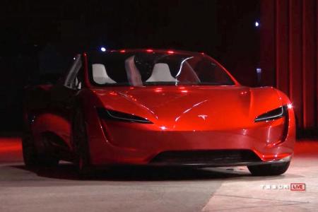 Weltpremiere Tesla Roadster (2020)