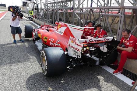 Ferrari - Formel 1 - GP Bahrain - Sakhir - Donnerstag - 13.4.2017