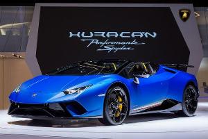 Lamborghini Huracan Spyder Performante 2018