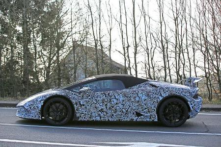 Lamborghini Huracan Spyder Performante Erlkönig