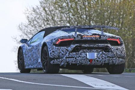 Lamborghini Huracan Spyder Performante Erlkönig