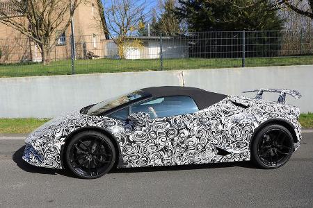 Lamborghini Huracan Spyder Performante Erlkönig