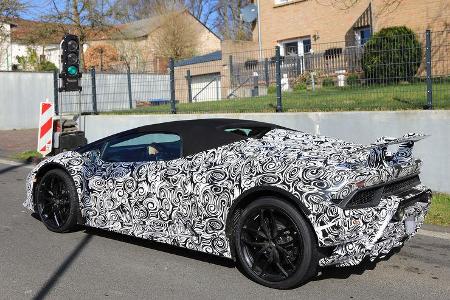 Lamborghini Huracan Spyder Performante Erlkönig