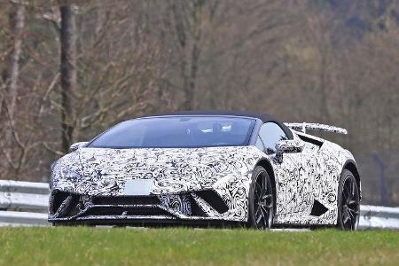 Lamborghini Huracan Spyder Performante Erlkönig