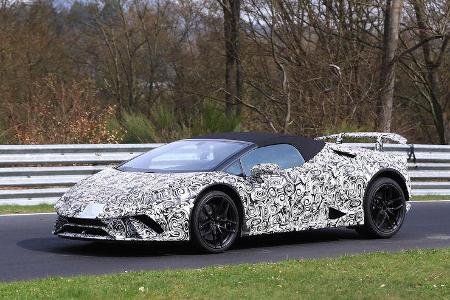 Lamborghini Huracan Spyder Performante Erlkönig