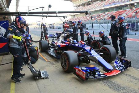 Toro Rosso - Licht-Sensor - F1 Test Barcelona 2017