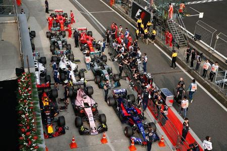 Parc Fermé - GP China 2017 - Qualifying - 8.4.2017