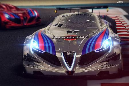Alfa Romeo C18 Concept - Antonio Paglia - Supersportwagen