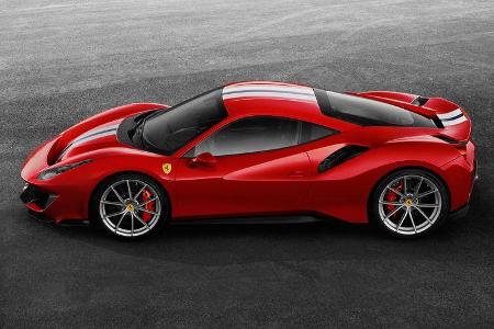 Ferrari 488 Pista (2018) - Supersportwagen - Biturbo-V8