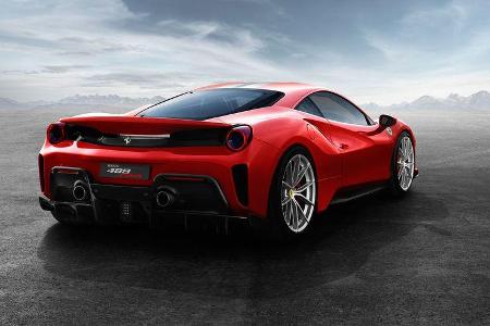 Ferrari 488 Pista (2018) - Supersportwagen - Biturbo-V8