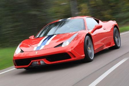 Ferrari 458 Speciale, Frontansicht