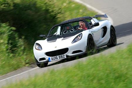 Lotus Elise Cup 250, Frontansicht