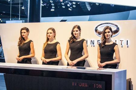 Girls auf der Shanghai Auto Show 2017