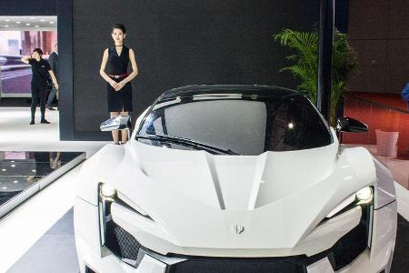 Girls auf der Shanghai Auto Show 2017