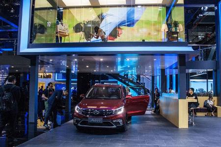 Girls auf der Shanghai Auto Show 2017