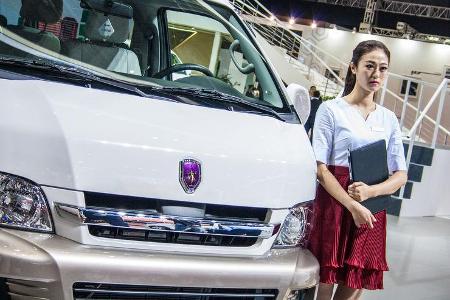 Girls auf der Shanghai Auto Show 2017