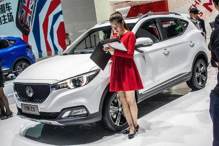 Girls auf der Shanghai Auto Show 2017