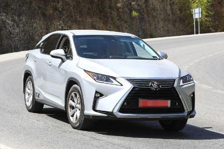 Erlkönig Lexus RX Facelift 2018