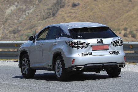 Erlkönig Lexus RX Facelift 2018