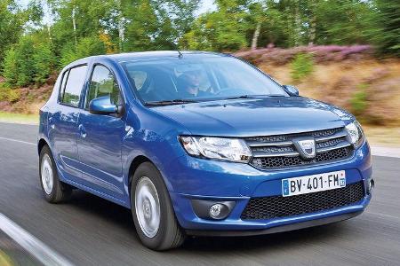 Dacia Sandero, Frontansicht