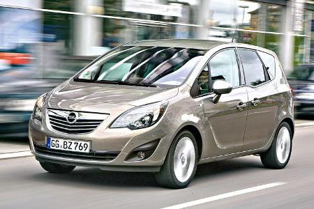 Opel Meriva B, Frontansicht