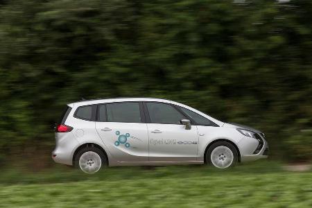 Opel Zafira Tourer 1.6 CNG Turbo, Seitenansicht