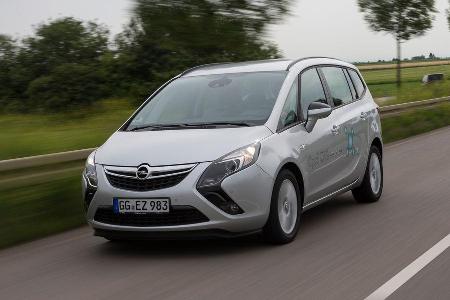 Opel Zafira Tourer 1.6 CNG Turbo, Frontansicht